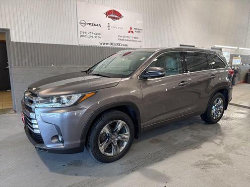 Predawn Gray Mica 2019 Toyota Highlander Limited Platinum