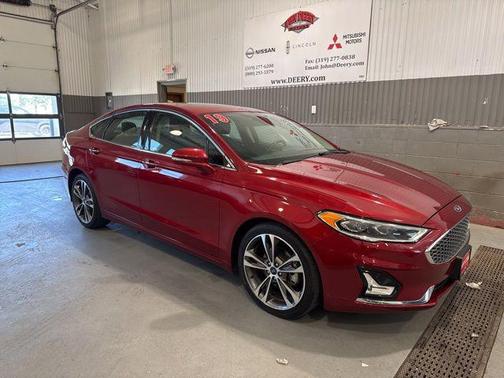 Ruby Red Metallic 2019 Ford Fusion Titanium