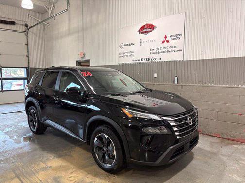 Super Black 2024 Nissan Rogue SV