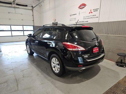 Super Black Clearcoat 2012 Nissan Murano SL