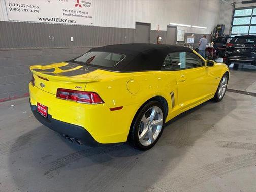 Bright Yellow 2014 Chevrolet Camaro 2LT