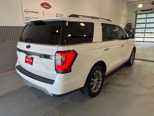 White Platinum Clearcoat Metallic 2018 Ford Expedition Limited