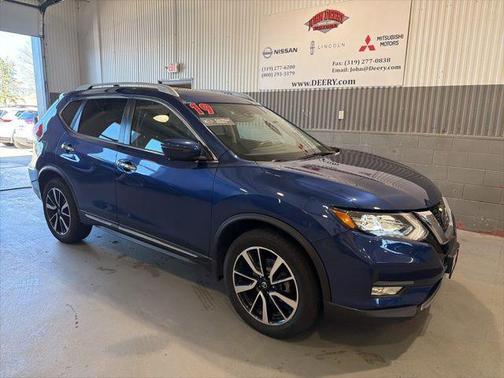 Caspian Blue Metallic 2019 Nissan Rogue SL