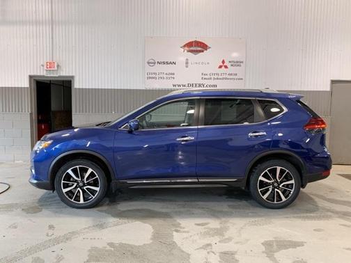 Caspian Blue Metallic 2019 Nissan Rogue SL