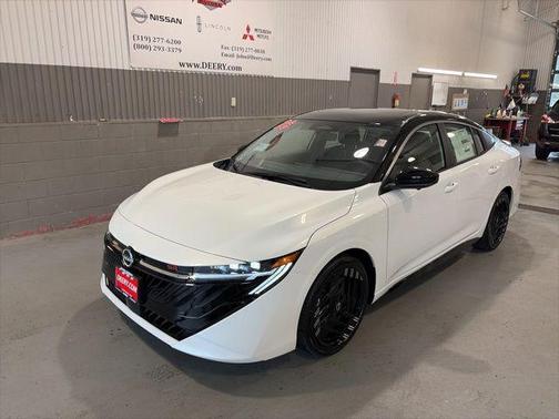 Aspen White/Super Black 2026 Nissan Sentra SR