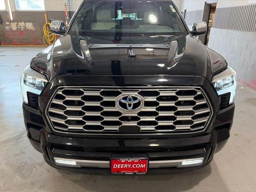 Midnight Black Metallic 2024 Toyota Sequoia Capstone