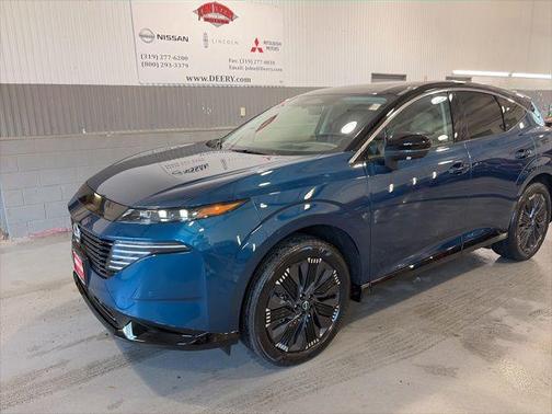 Aurora Blue/Super Black 2026 Nissan Murano Platinum