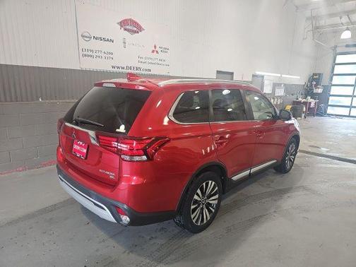 Rally Red Metallic 2019 Mitsubishi Outlander SEL S-AWC
