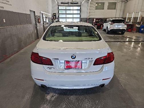 White Metallic 2015 BMW 535 535i xDrive