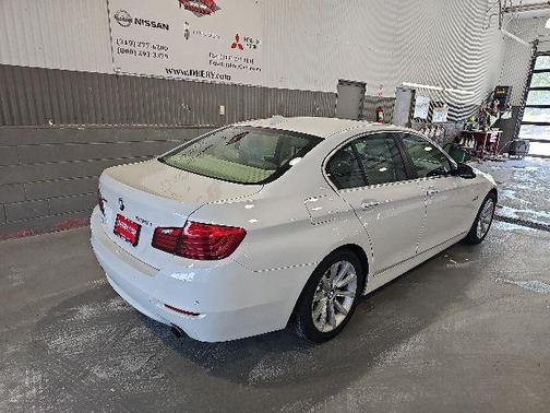 White Metallic 2015 BMW 535 535i xDrive