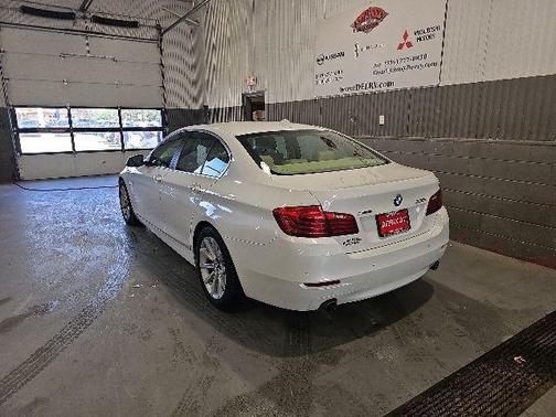 White Metallic 2015 BMW 535 535i xDrive