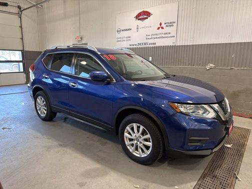 Caspian Blue 2018 Nissan Rogue SV