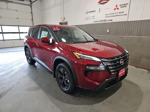 Scarlet Ember Tintcoat 2026 Nissan Rogue SV
