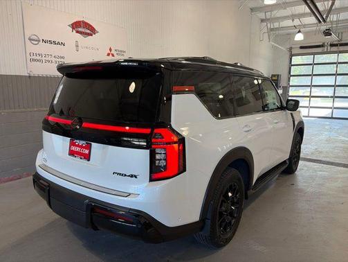 Aspen White/Super Black 2026 Nissan Armada PRO-4X