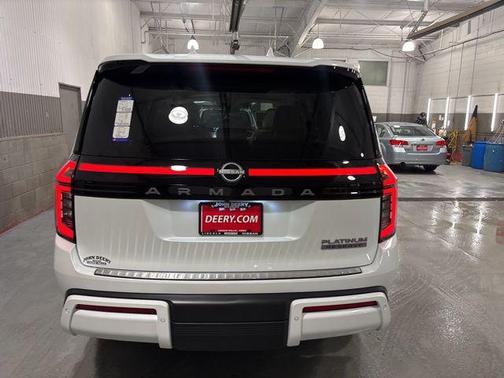 Everest White Pearl Tricoat 2026 Nissan Armada Platinum Reserve
