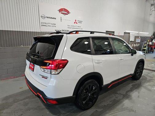 Crystal White Pearl 2024 Subaru Forester Sport