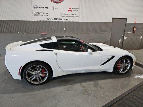 Arctic White 2015 Chevrolet Corvette Stingray Z51