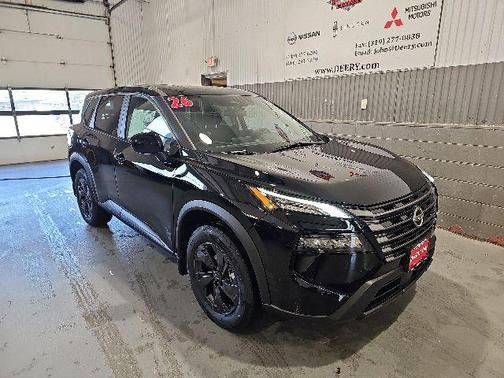 Super Black 2026 Nissan Rogue SV