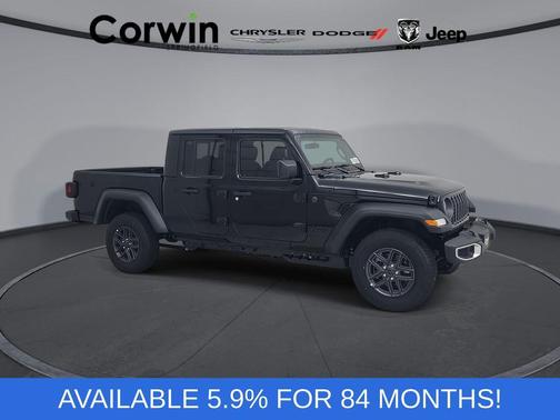 Black Clearcoat 2026 Jeep Gladiator Sport