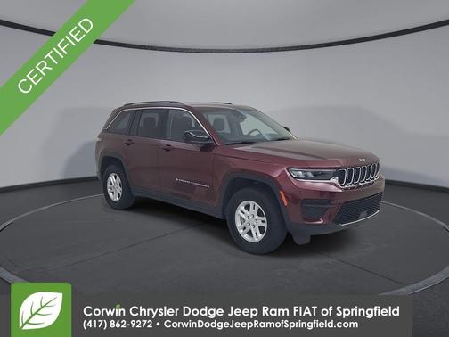 Velvet Red Pearlcoat 2023 Jeep Grand Cherokee Laredo