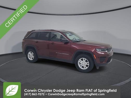 Velvet Red Pearlcoat 2023 Jeep Grand Cherokee Laredo
