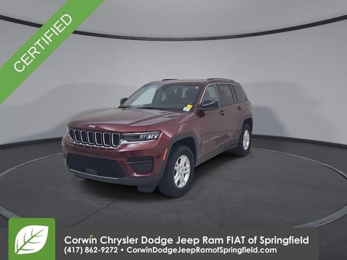 Velvet Red Pearlcoat 2023 Jeep Grand Cherokee Laredo