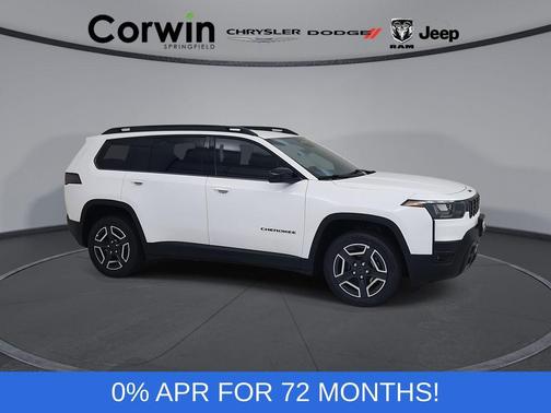 Bright White Clearcoat 2026 Jeep Cherokee LAREDO/LIMITED