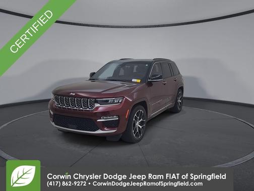 Velvet Red Pearlcoat 2025 Jeep Grand Cherokee Summit