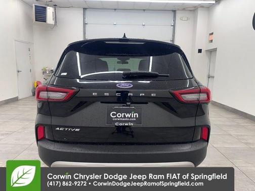 Agate Black Metallic 2024 Ford Escape Active