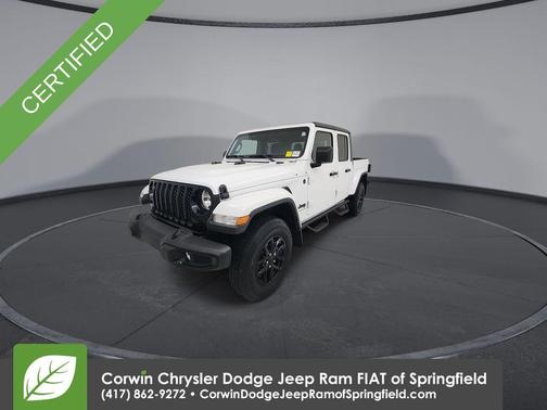 Bright White Clearcoat 2022 Jeep Gladiator Sport