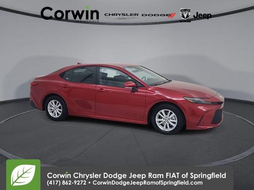 Red 2026 Toyota Camry LE