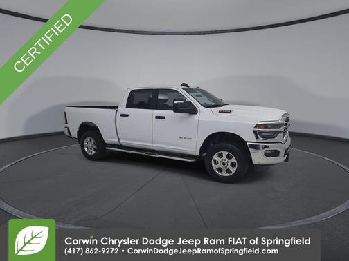 Bright White Clearcoat 2025 RAM 2500 Big Horn