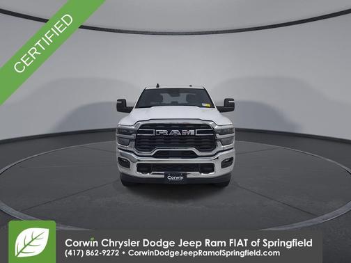 Bright White Clearcoat 2025 RAM 2500 Big Horn