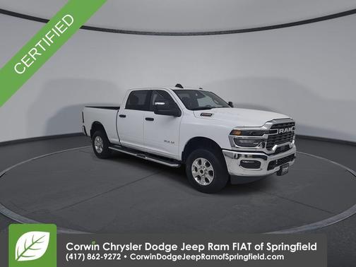Bright White Clearcoat 2025 RAM 2500 Big Horn