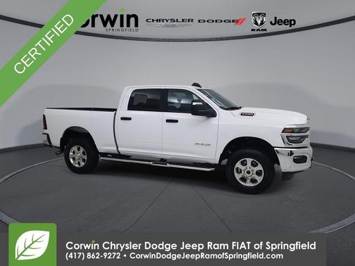 Bright White Clearcoat 2025 RAM 2500 Big Horn