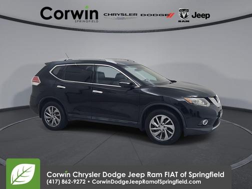 Super Black 2015 Nissan Rogue SL