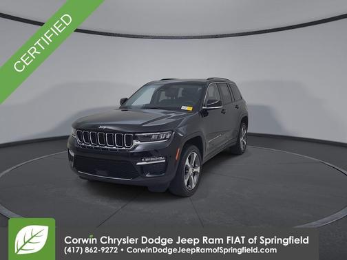 Diamond Black 2023 Jeep Grand Cherokee Limited