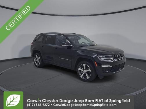 Diamond Black 2023 Jeep Grand Cherokee Limited