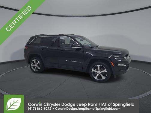 Diamond Black 2023 Jeep Grand Cherokee Limited