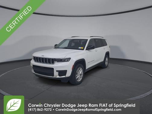 Bright White Clearcoat 2023 Jeep Grand Cherokee L Laredo