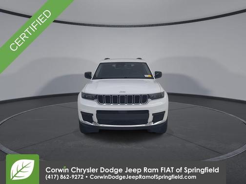 Bright White Clearcoat 2023 Jeep Grand Cherokee L Laredo
