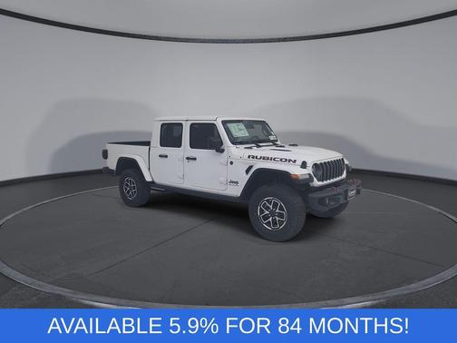 Bright White Clearcoat 2026 Jeep Gladiator Rubicon