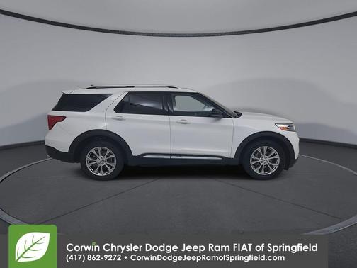 Oxford White 2021 Ford Explorer Limited
