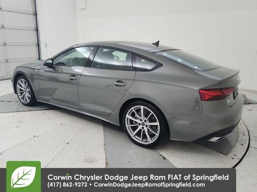 Chronos Gray Metallic 2025 Audi A5 Sportback 45 S line quattro Premium