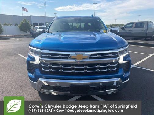 Glacier Blue Metallic 2022 Chevrolet Silverado 1500 LTZ