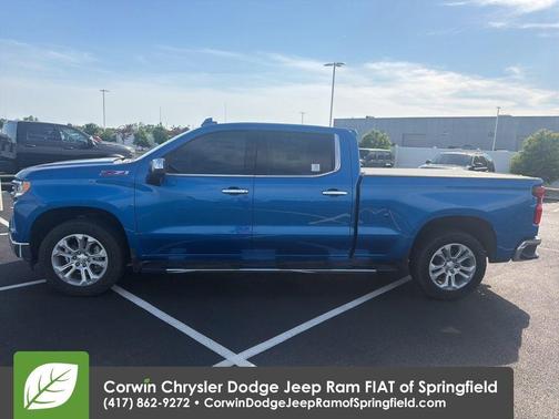 Glacier Blue Metallic 2022 Chevrolet Silverado 1500 LTZ