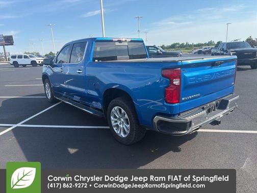 Glacier Blue Metallic 2022 Chevrolet Silverado 1500 LTZ