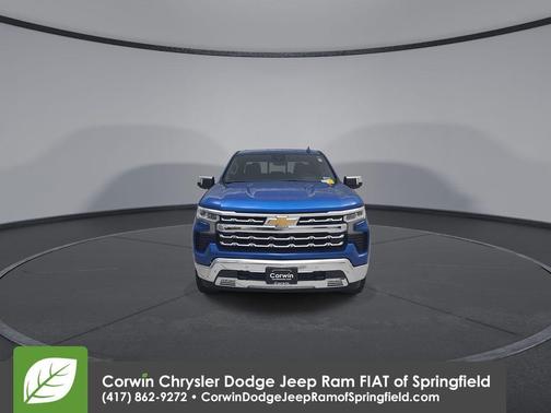 Glacier Blue Metallic 2022 Chevrolet Silverado 1500 LTZ
