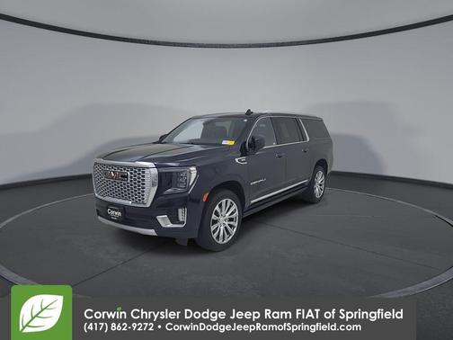 Midnight Blue Metallic 2023 GMC Yukon XL Denali