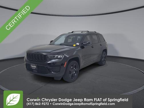 Diamond Black 2023 Jeep Grand Cherokee Altitude